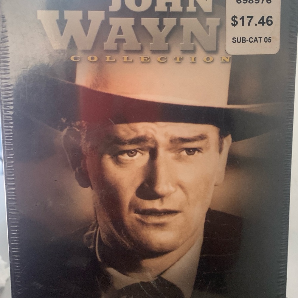 DVD, John Wayne movie collection five movie. TIME TO DISCONNECT AND POP IN A DVD